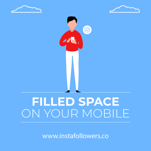 Filled Space on Your Mobile
