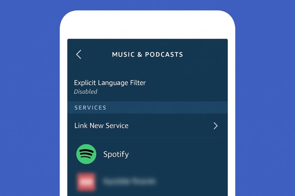 Connect Spotify to Alexa