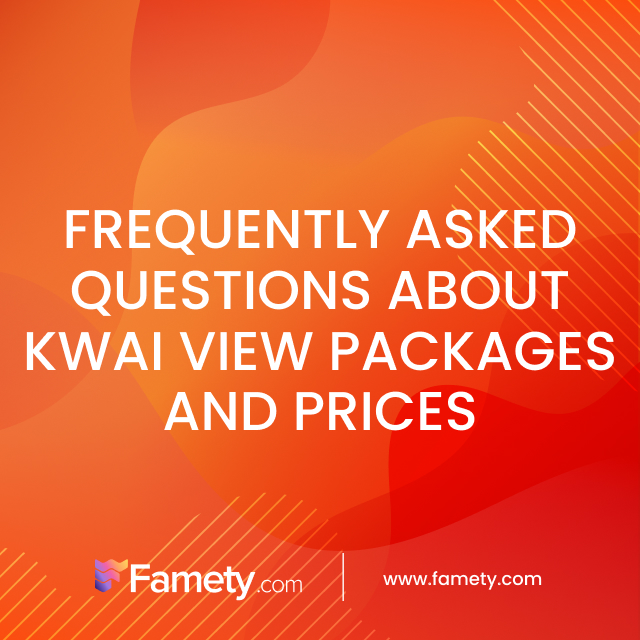frequently asked questions about Kwai view packages and prices