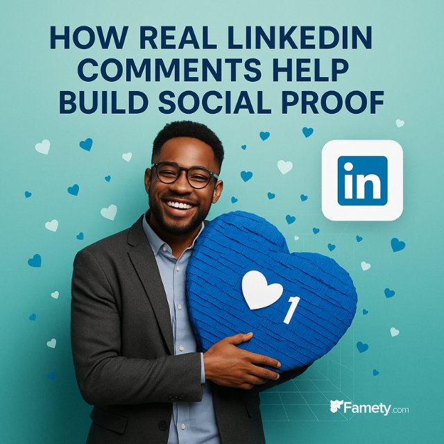 How Real LinkedIn Comments Help Build Social Proof