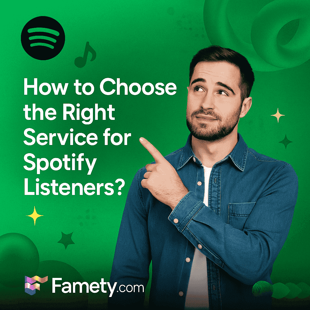 How to choose the right service for Spotify Monthly Listeners