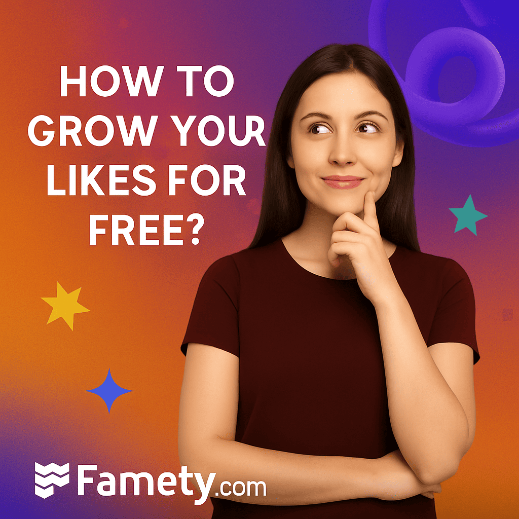How to Grow Your Likes for Free with Famety?