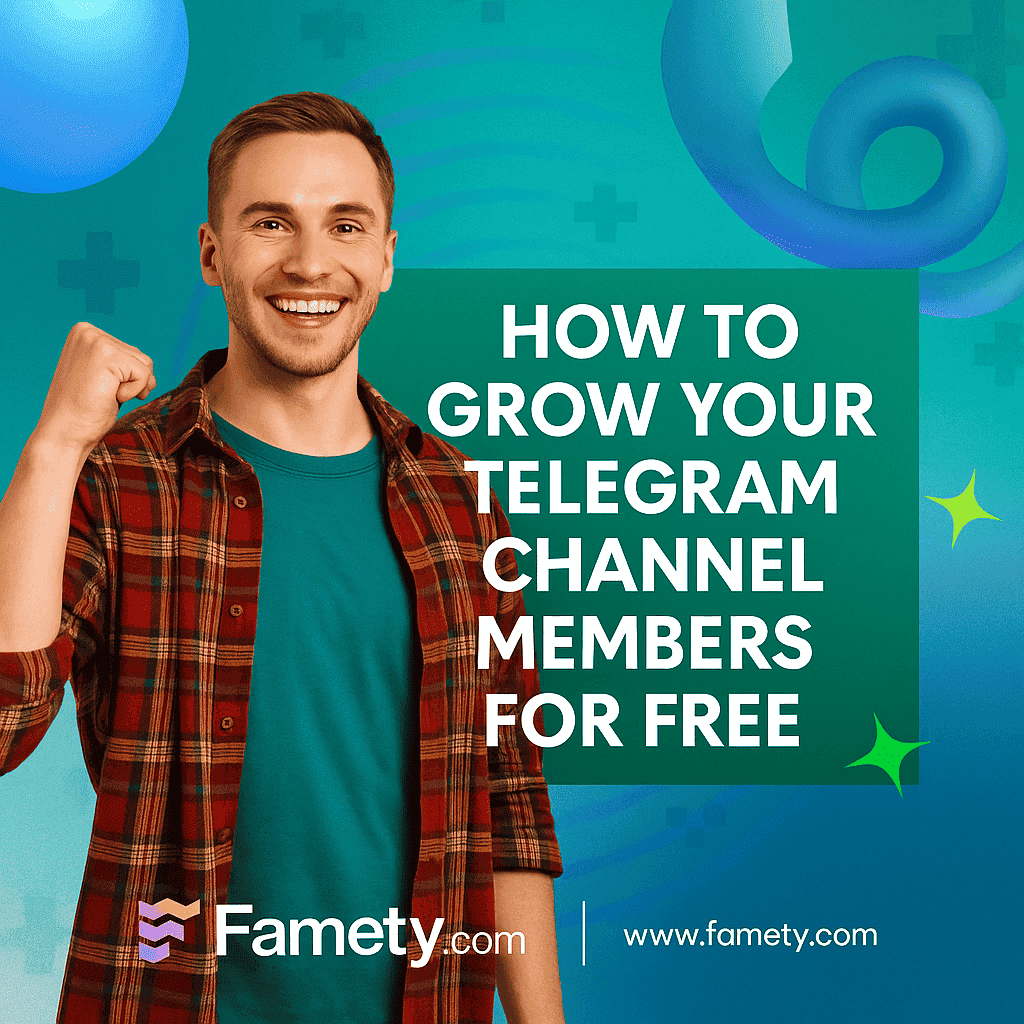 how to grow your Telegram channel members for free