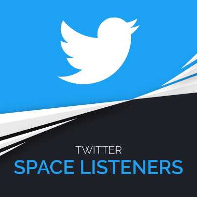Twitter (X) Space Listeners with Instant Delivery